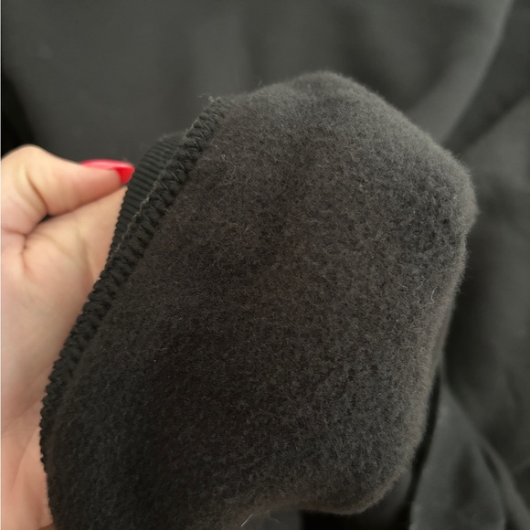 worn once black womans oversized hoodie - Picture 4 of 4